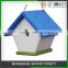 5 Colorful New Unfinished Wooden Bird House Wholesale