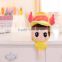30*20cm beautiful customized yellow plush Angel girl doll satchel with matched embroidery cap