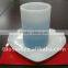layer colored wax novely scent pillar led candle