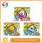 Classical designed kids lovely plastic colourful shine top left feet ball with light music