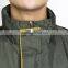 newest raincoat factory high quality electrostatic prevention Raincoat suit with pant for men