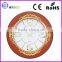 Gilded Round Wall Clock With Custom LOGO Service