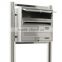 Hot sale in Germany market 304 Stainless Steel apartment building mailboxes