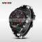 Import China Goods WEIDE Quartz Watch Stainless Steel Back Water Resistant Outdoor Stop Watch Big Dail Watch