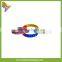 Advertising silicone bracelet with custom printing