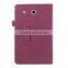 Classic stand PU leather tablet case for Samsung Tab E 8.0