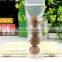 food storage poly Custom pe transparent plastic bag8CM*30CM*200micron