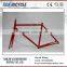 High quality Chromoly Fixed Gear Frameset Track Road Bike Frame and Fork