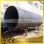 Welded astm black spiral steel pipe China supplier
