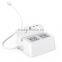 Hot sale 2 outlet usb smart power strip with 5 USB charger