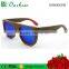 2016 popular high quality handmade custom laminated wood sunglasses with mirror coating lens