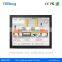 Metal casing 17inch embedded lcd monitor for terminal inquiry kiosk