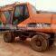 Doosan 140WV used wheeled excavator for sale
