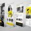 Economic advertising display stand roll up banner size