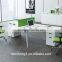 office furniture melamine boss office desk with front modesty panel