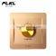 Champagne gold ceiling fan speed control rotary switch