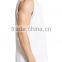 Daijun OEM Slim Fit 100% Cotton Plain Man White Tank Tops in Bulk