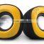 Round portable mini speaker