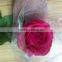 Wholesale artificial single stem flower real touch rose