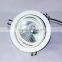 Round design with rotation and gimbal housing 20W 30w dimmable led downlight ajustable led downlights black