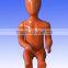 abstract colorful kids mannequins