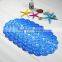 Pattern print bathroom mat shower room anti-slip mat tub sink mat