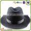 HOT Sale Man Checks Acrylic or Wool Ribbon Decorated Cheap Fedora Hat