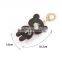 Custom logo animal shaped wholesale novelty keychains