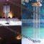 30*20*150cm white wedding table crystal beaded chandelier stand for centerpiece decration