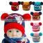 2016 Autumn Winter New Baby Hat Kids Baby Beanie Bebes Crochet Beanie Toddler Cap For Girls