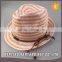 Party Unisex Fedora Trilby Gangster Cap Summer Beach Sun Straw Panama Hat Cap Short Wide