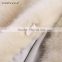 Wholesale fashiom white mink short fur vest with hood