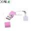 Mini metal USB flash disk /rectangle flash memory/gift USB flash pen