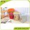 Cheap high quality Open top PP home use Stocked 10L novelty trash can for sale