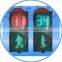 Traffic road led pedestrian signal head
