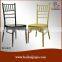BH-L8815 factory price white and gold clear resin napoleon wedding chair
