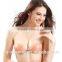 top grade fashion push up silicone bra transparent, adhesive strapless bra factory