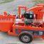 New design SY1-20 hydraulic cement clay interlocking brick machine with free mixer behind price for sale