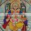 Indian Marble Thali Plate Handicraft Gift Decor Rich Art And Craft Gallery Hindu God Puja Ganesha Miniature Painting