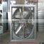 Drop hammer type exhaust fan for greenhouse ventilation
