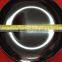 Malaysia Made Black Colour 10 inches Round Melamine Dinner Plate