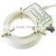 White 4.5W 100-240V 60LED Adjustable Ring Light Lamp for Stereo Zoom Microscope