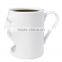 Biscuit ceramic mugs