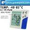 Wallmount / Desktop Temperature Humidity RH Datalogger Monitor Calendar Clock Dew Point Wet Bulb + 32000 Memory Taiwan Made