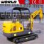 W218 1.8ton CE approved kubota excavator price with Nachi Pump
