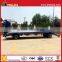 2Axle 3Axle 30T 40T Lowbed Dolly Truck Double Axle Low Flatbed Trailer With Turntable Drawbar