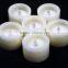 Yellow Amber Flickering Flameless Paraffin Wax Candles With Timer(6 Hours On,18 Hours Off) LED Battery Powered Candles