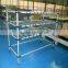 storage pipe rack system assembled by pipes and pipe joints