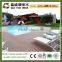2017 Hot selling Solid outdoor wpc walkway wood plastic composite decking balcony floor covering wpc decking