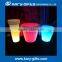 Led light plant pot large size garden plastic led flower pot